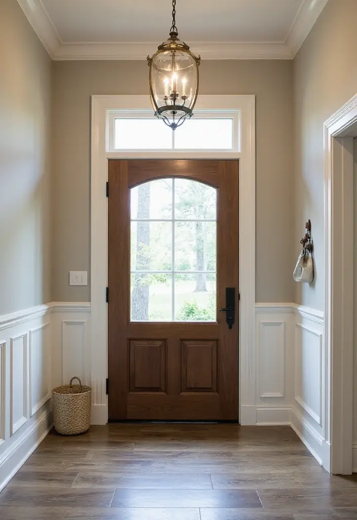 29 Wainscoting Entryway Ideas That Add Instant Character 22 29 Wainscoting Entryway Ideas That Add Instant Character - 22. Cabinet Style Wainscoting