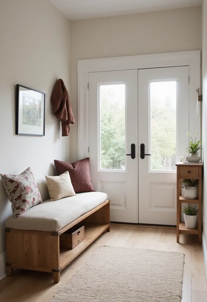 25 Apartment Entryway Ideas That Work in Tight Spaces 1 25 Apartment Entryway Ideas That Work in Tight Spaces - 1. Multi-Functional Furniture