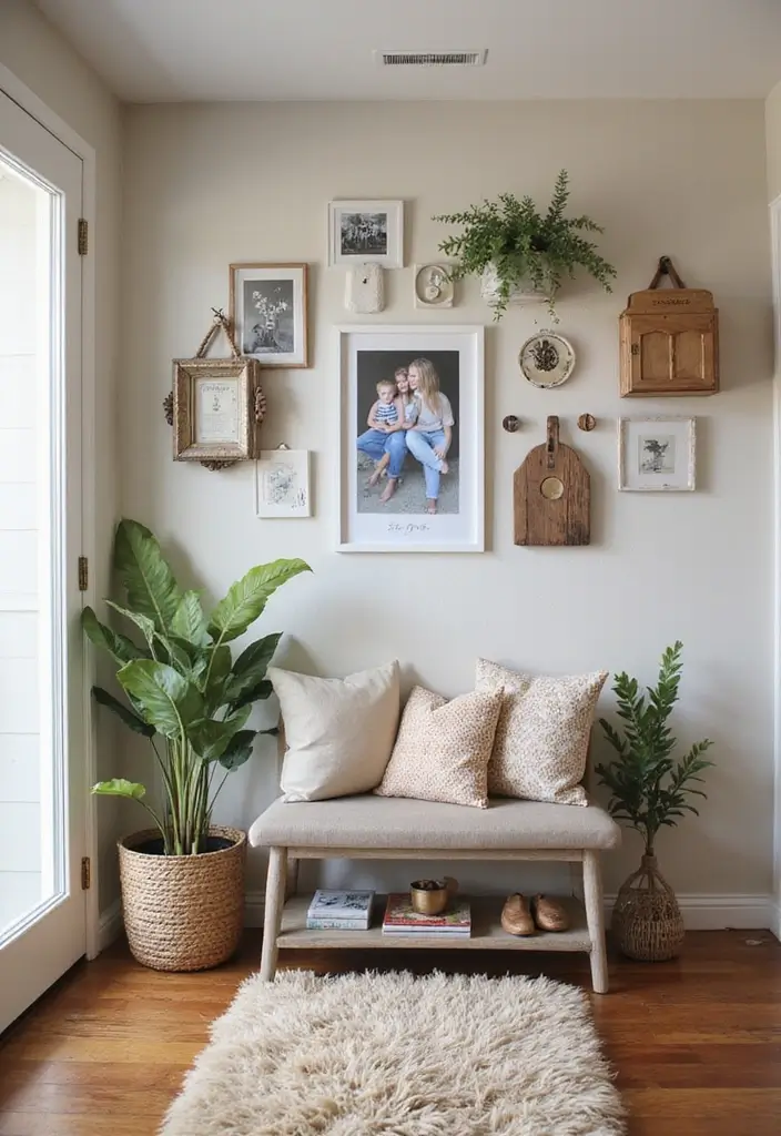 25 Apartment Entryway Ideas That Work in Tight Spaces 24 25 Apartment Entryway Ideas That Work in Tight Spaces - 24. Personal Touches