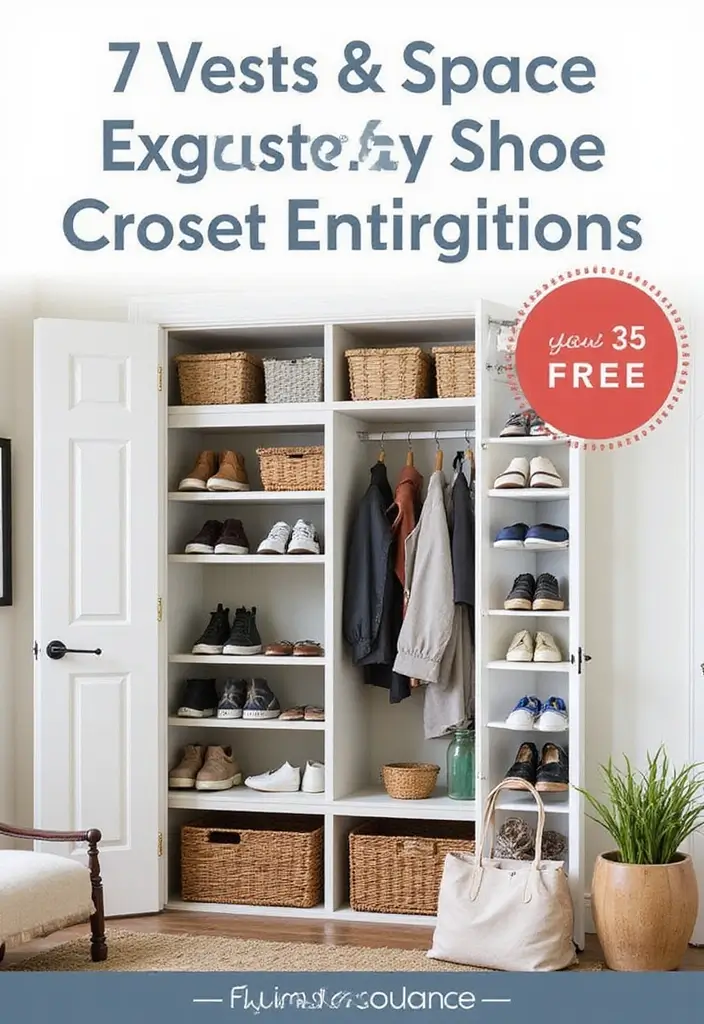 25 Entryway Closet Ideas That Maximize Storage 14 25 Entryway Closet Ideas That Maximize Storage - 14. Shoe Storage Solutions