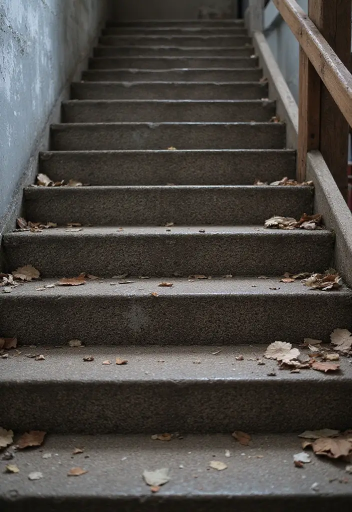 25 Entryway Stairs Designs That Blend Style and Function 19 25 Entryway Stairs Designs That Blend Style and Function - 19. Textured Finishes