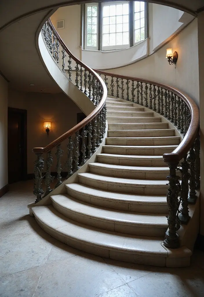25 Entryway Stairs Designs That Blend Style and Function 5 25 Entryway Stairs Designs That Blend Style and Function - 5. Multi-Level Masterpiece