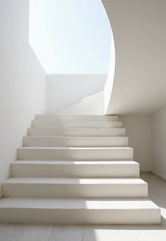 25 Entryway Stairs Designs That Blend Style and Function 8 25 Entryway Stairs Designs That Blend Style and Function - 8. Minimalist Magic