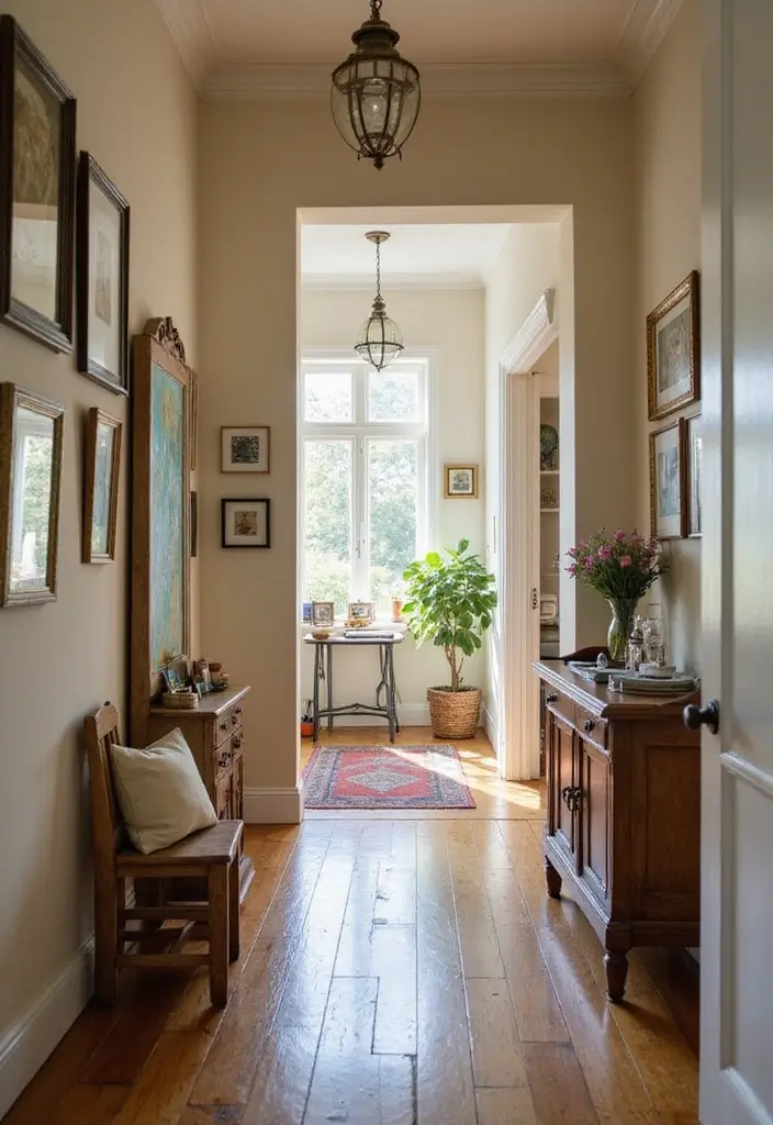 25 Hallway Ideas Modern That Feel Sleek and Trendy 19 25 Hallway Ideas Modern That Feel Sleek and Trendy - 19. Personal Touches