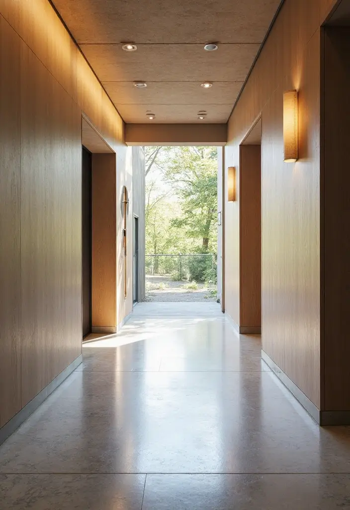 25 Hallway Ideas Modern That Feel Sleek and Trendy 21 25 Hallway Ideas Modern That Feel Sleek and Trendy - 21. Open Concept Hallways