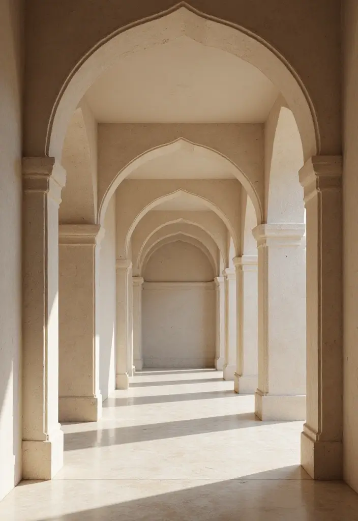 25 Hallway Ideas Modern That Feel Sleek and Trendy 24 25 Hallway Ideas Modern That Feel Sleek and Trendy - 24. Elegant Archways