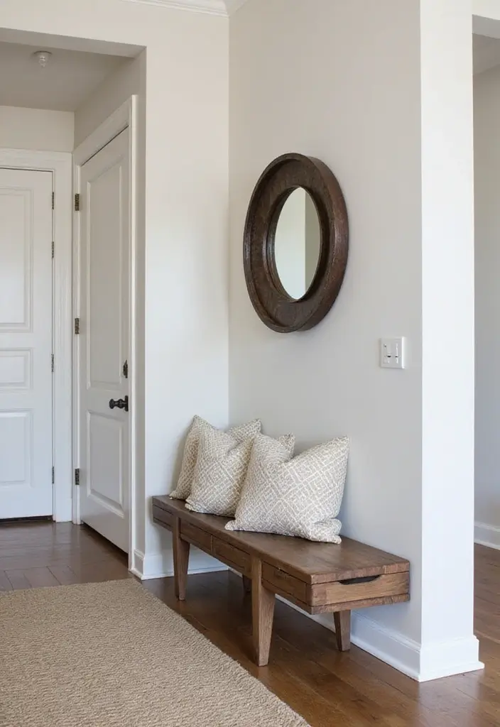 25 Open Entryway Ideas That Blend Rooms Seamlessly 10 25 Open Entryway Ideas That Blend Rooms Seamlessly - 10. Stylish Seating Solutions