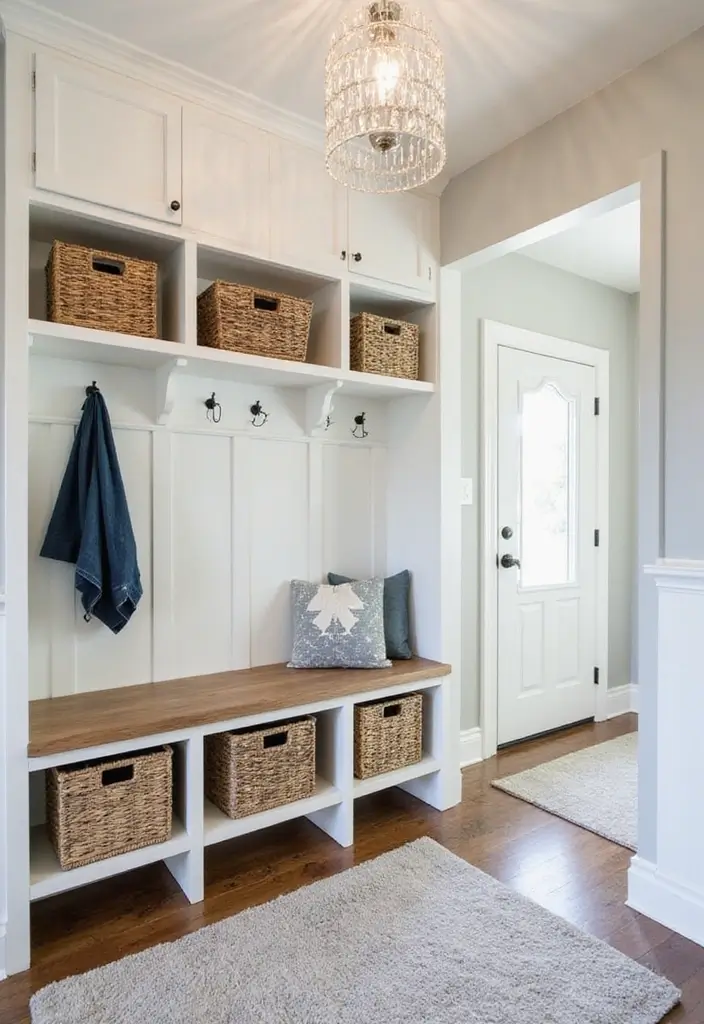 25 Open Entryway Ideas That Blend Rooms Seamlessly 12 25 Open Entryway Ideas That Blend Rooms Seamlessly - 12. Declutter with Storage Solutions