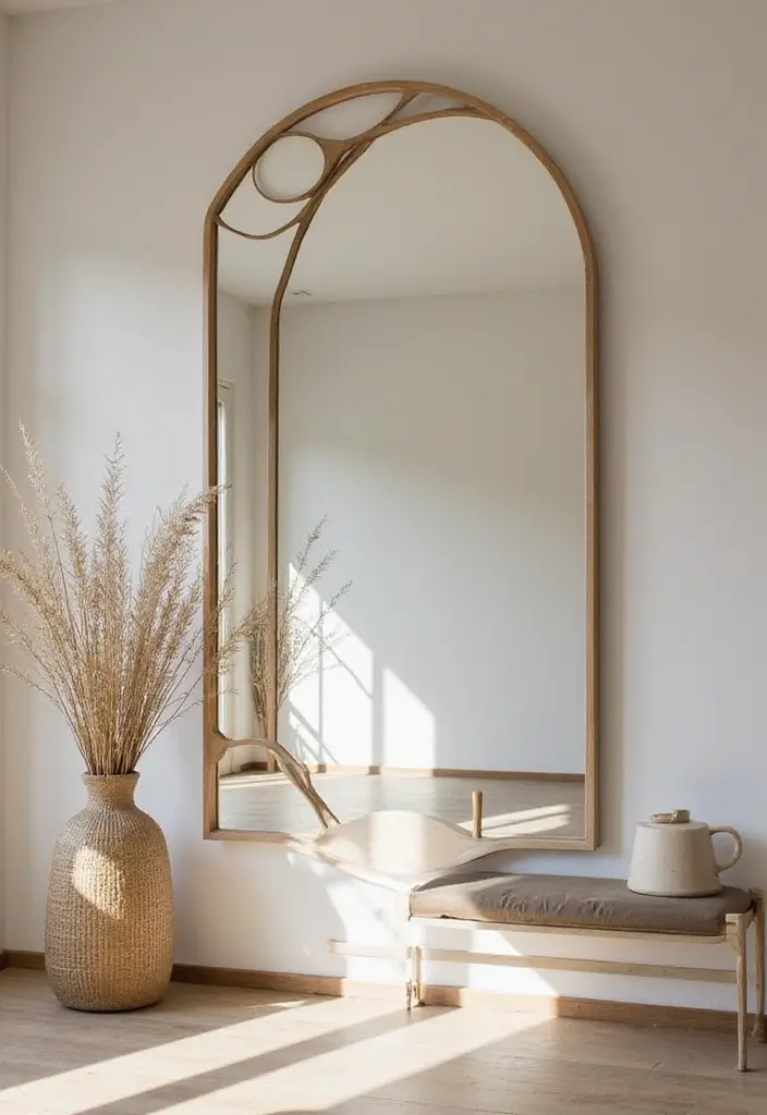25 Open Entryway Ideas That Blend Rooms Seamlessly 4 25 Open Entryway Ideas That Blend Rooms Seamlessly - 4. Use Mirrors to Expand Space