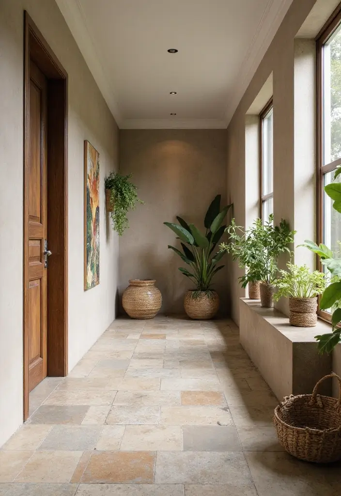 27 Tiled Hallway Inspirations That Add Personality 27 27 Tiled Hallway Inspirations That Add Personality - 27. Sustainable Eco-Friendly Tiles