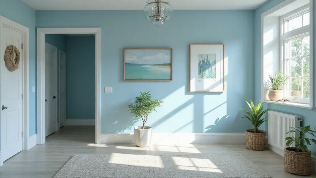 26 Blue Hallway Styles That Feel Calm and Refreshing