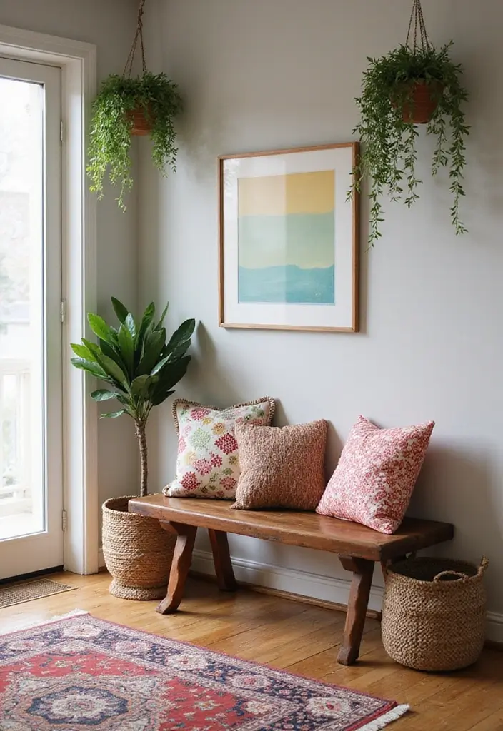 26 Entryway Wall Ideas That Turn Blank Spaces into Features 9 26 Entryway Wall Ideas That Turn Blank Spaces into Features - 9. Entryway Bench with Flair