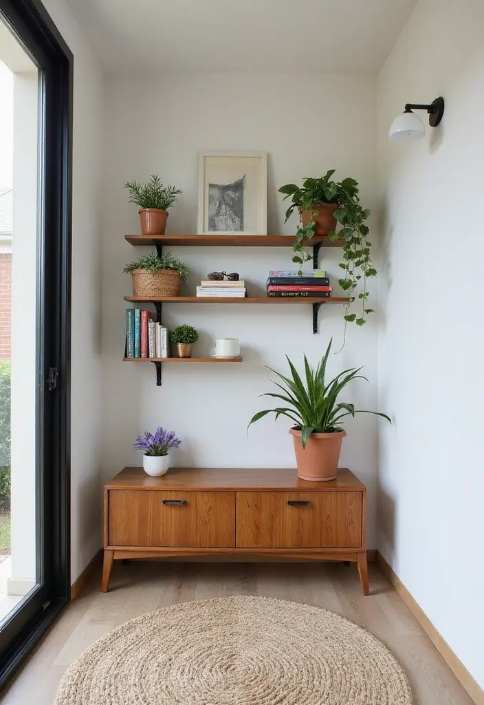 26 Narrow Entryway Decor Hacks to Add Style Instantly 6 26 Narrow Entryway Decor Hacks to Add Style Instantly - 6. Use Vertical Space Wisely