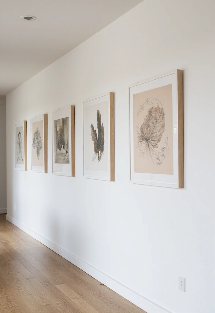 27 End of Hallway Decor Tricks That Make a Statement 18 27 End of Hallway Decor Tricks That Make a Statement - 18. Floating Frames