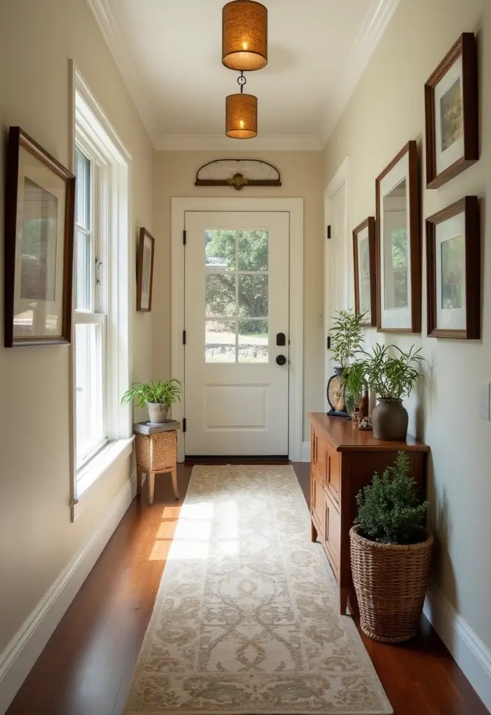 27 End of Hallway Decor Tricks That Make a Statement 25 27 End of Hallway Decor Tricks That Make a Statement - 25. Personalized Touches