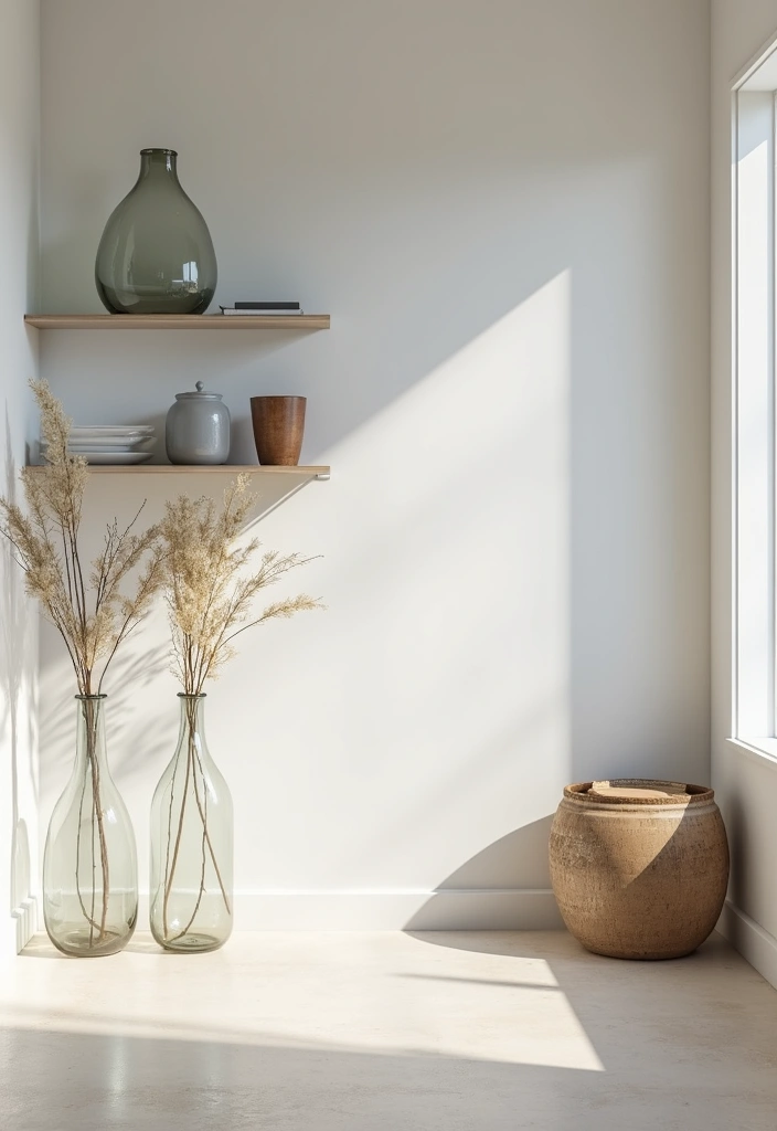 27 End of Hallway Decor Tricks That Make a Statement 26 27 End of Hallway Decor Tricks That Make a Statement - 26. Use Clear Elements