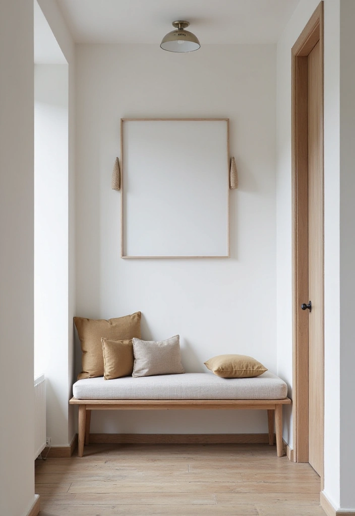 27 End of Hallway Decor Tricks That Make a Statement 8 27 End of Hallway Decor Tricks That Make a Statement - 8. Stylish Bench or Seating