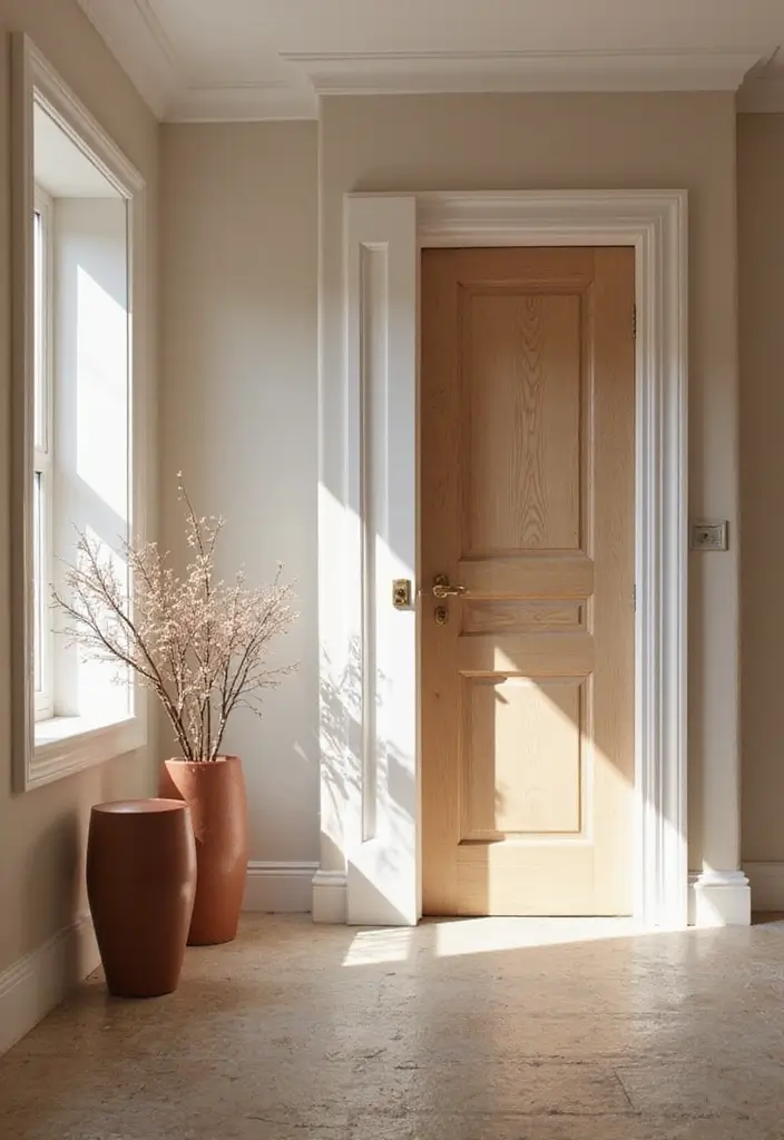 27 Entryway Ideas That Make a Stylish First Impression 15 27 Entryway Ideas That Make a Stylish First Impression - 15. Monochromatic Palette