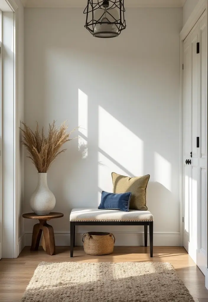 27 Entryway Ideas That Make a Stylish First Impression 18 27 Entryway Ideas That Make a Stylish First Impression - 18. Entryway Bench