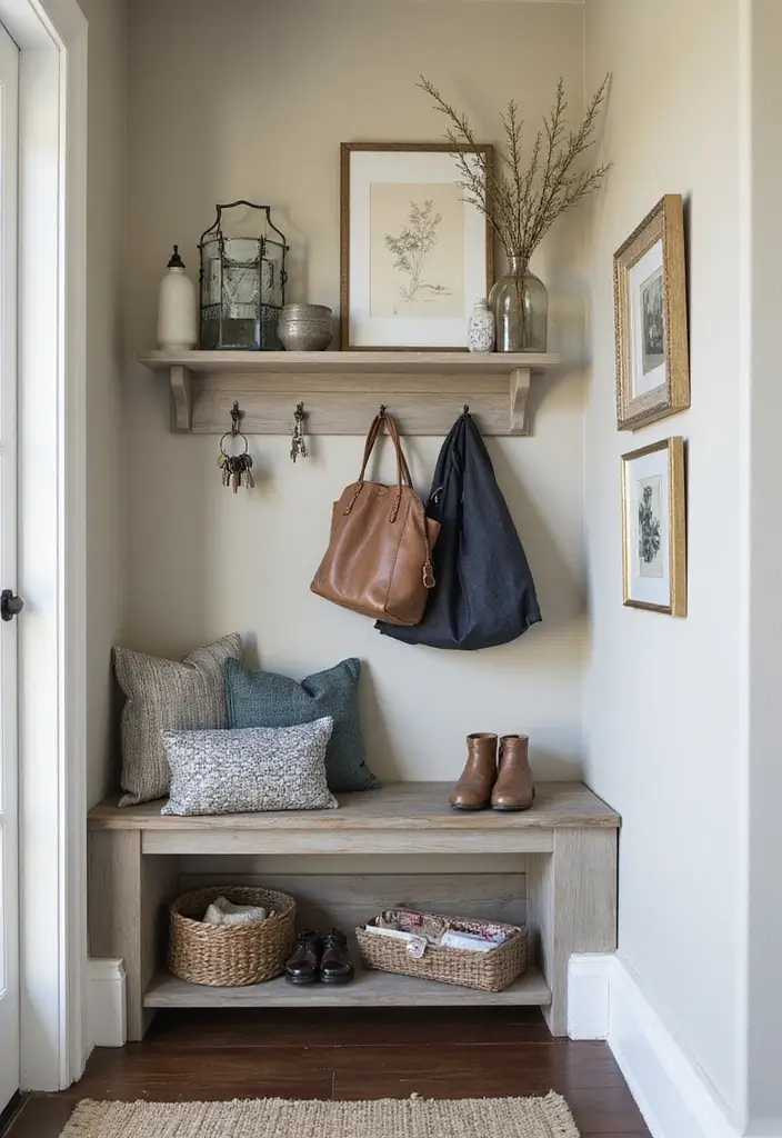27 Entryway Ideas That Make a Stylish First Impression 20 27 Entryway Ideas That Make a Stylish First Impression - 20. Designated Drop Zone