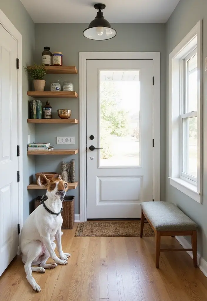 27 Entryway Ideas That Make a Stylish First Impression 25 27 Entryway Ideas That Make a Stylish First Impression - 25. Pet-Friendly Designs