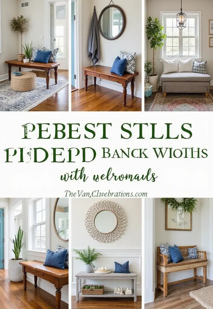 27 Entryway Ideas with Bench That Add Comfort and Storage Conclusion