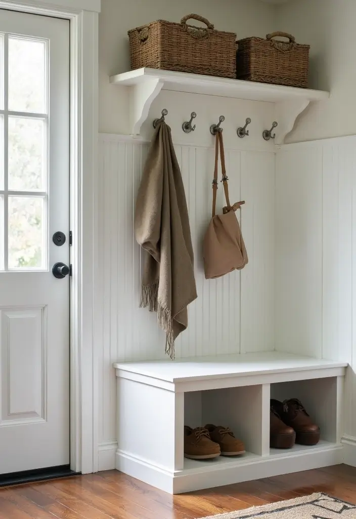 27 Entryway Mudroom Ideas That Keep Homes Organized 21 27 Entryway Mudroom Ideas That Keep Homes Organized - 21. Easy Maintenance Tips