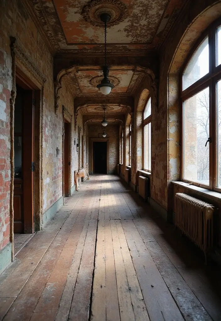 27 Victorian Hallway Designs That Bring Old-World Charm 24 27 Victorian Hallway Designs That Bring Old-World Charm - 24. Layered Textures