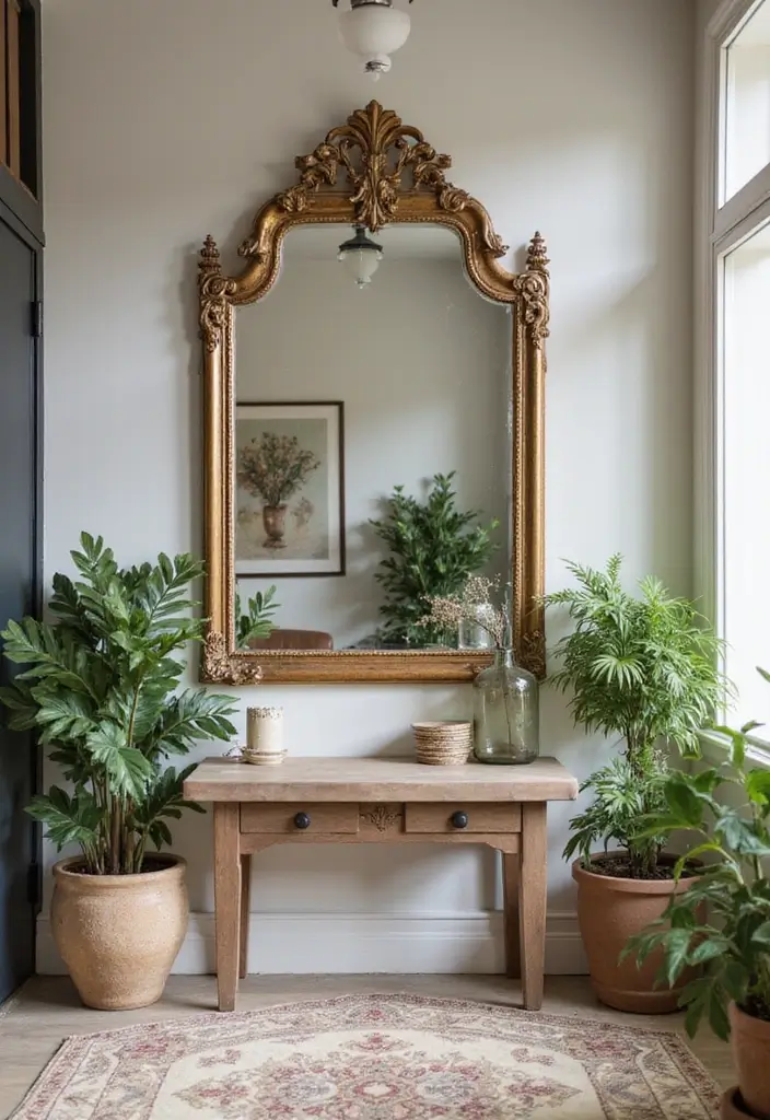 28 Entryway Decor Indian Inspirations Full of Culture 11 28 Entryway Decor Indian Inspirations Full of Culture - 11. Vintage Mirrors