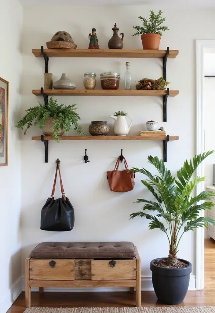 28 Entryway Decor Indian Inspirations Full of Culture 14 28 Entryway Decor Indian Inspirations Full of Culture - 14. Decorative Wall Shelves