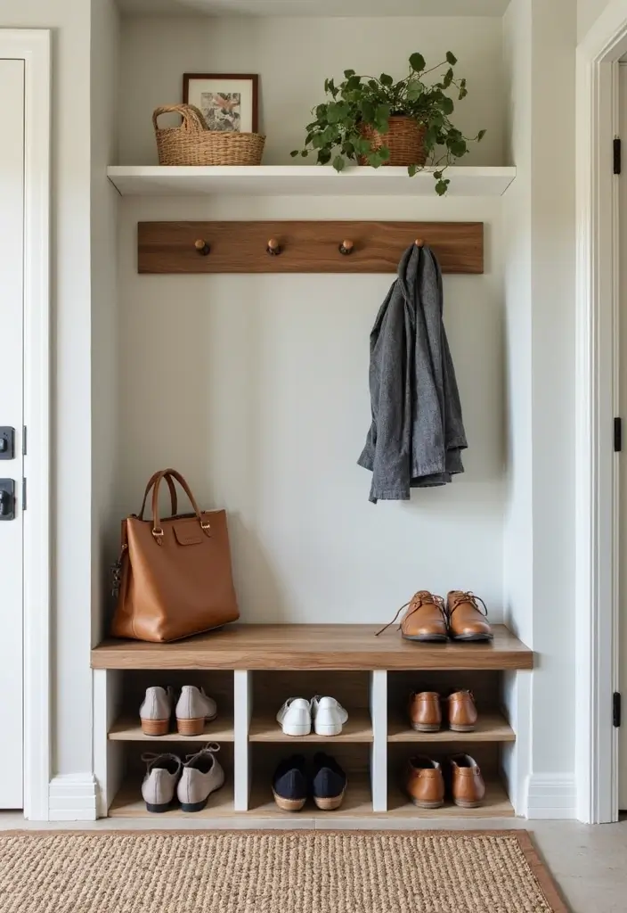 28 Entryway Shoe Storage Hacks to Hide the Mess 28 28 Entryway Shoe Storage Hacks to Hide the Mess - 28. Seasonal Shoe Rotation