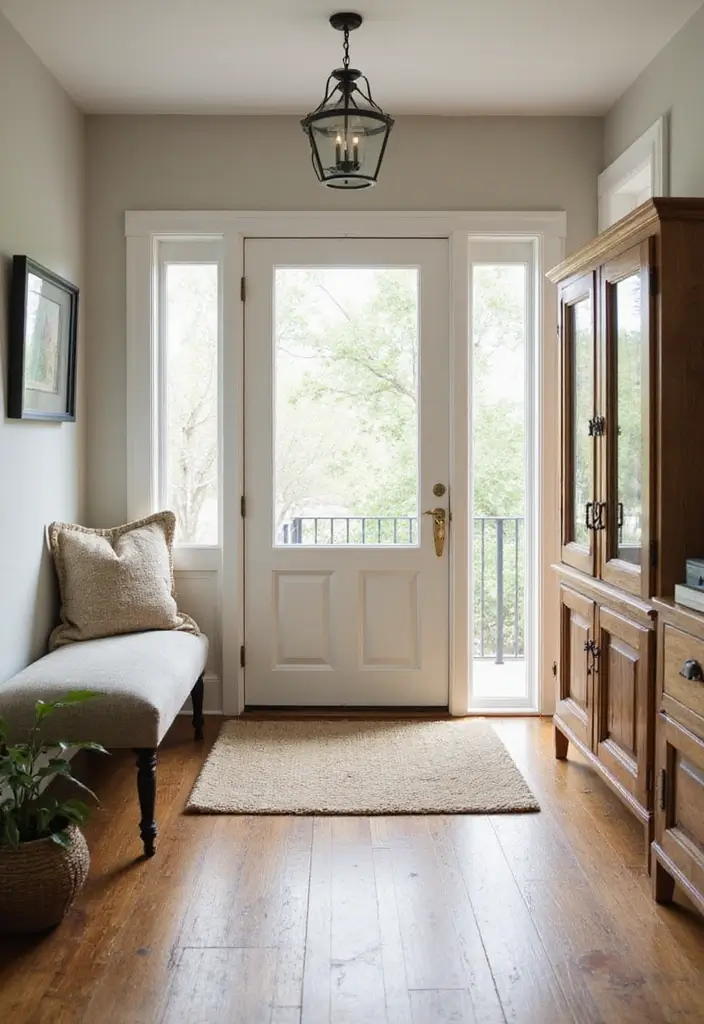 28 Farmhouse Entryway Designs Full of Rustic Charm 16 28 Farmhouse Entryway Designs Full of Rustic Charm - 16. Farmhouse Style Flooring