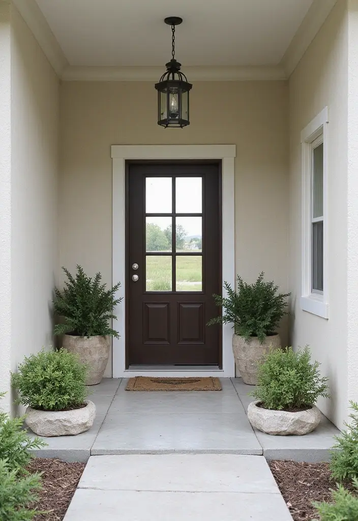 28 Farmhouse Entryway Designs Full of Rustic Charm 24 28 Farmhouse Entryway Designs Full of Rustic Charm - 24. Outdoor Elements Indoors