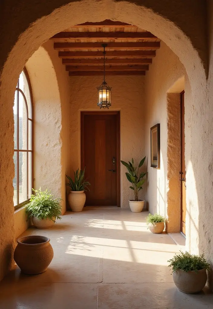 28 Hallway Paint Colors That Brighten and Enlarge Any Space 26 28 Hallway Paint Colors That Brighten and Enlarge Any Space - 26. Warm Sandstone