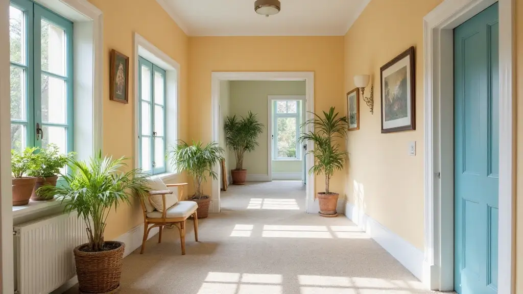 28 Hallway Paint Colors That Brighten and Enlarge Any Space