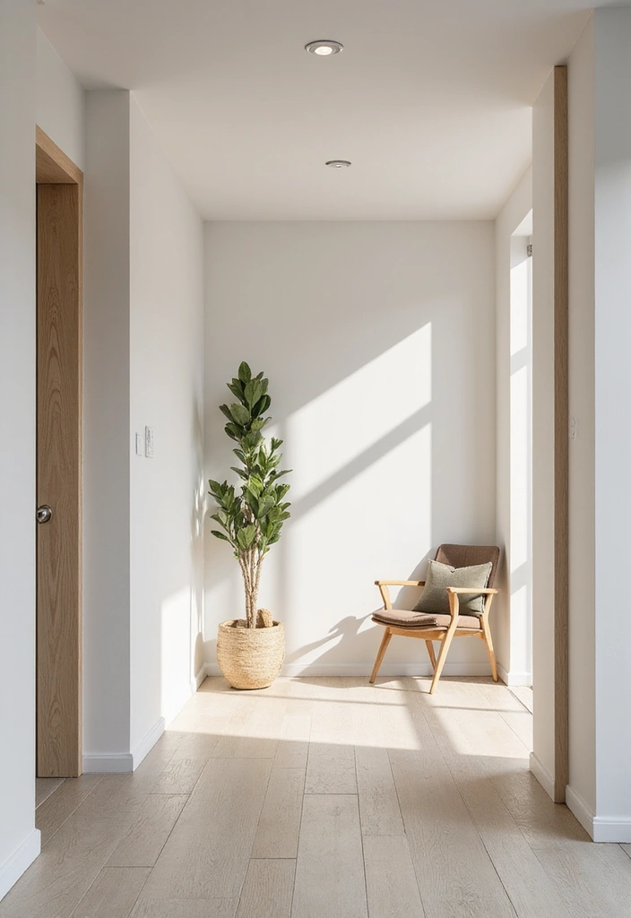 28 Panelling Hallway Inspirations That Add Depth 13 28 Panelling Hallway Inspirations That Add Depth - 13. Minimalistic Approach