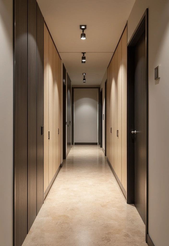 28 Panelling Hallway Inspirations That Add Depth 22 28 Panelling Hallway Inspirations That Add Depth - 22. Flowing Design