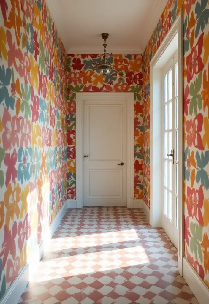 28 Panelling Hallway Inspirations That Add Depth 24 28 Panelling Hallway Inspirations That Add Depth - 24. Playful Patterns