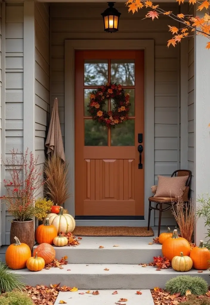 28 Split Level Entryway Solutions That Actually Work 12 28 Split Level Entryway Solutions That Actually Work - 12. Seasonal Decor Switch