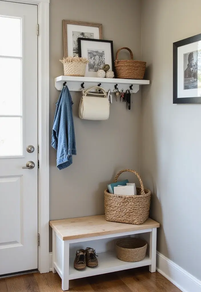 28 Split Level Entryway Solutions That Actually Work 25 28 Split Level Entryway Solutions That Actually Work - 25. Practical Organization Systems