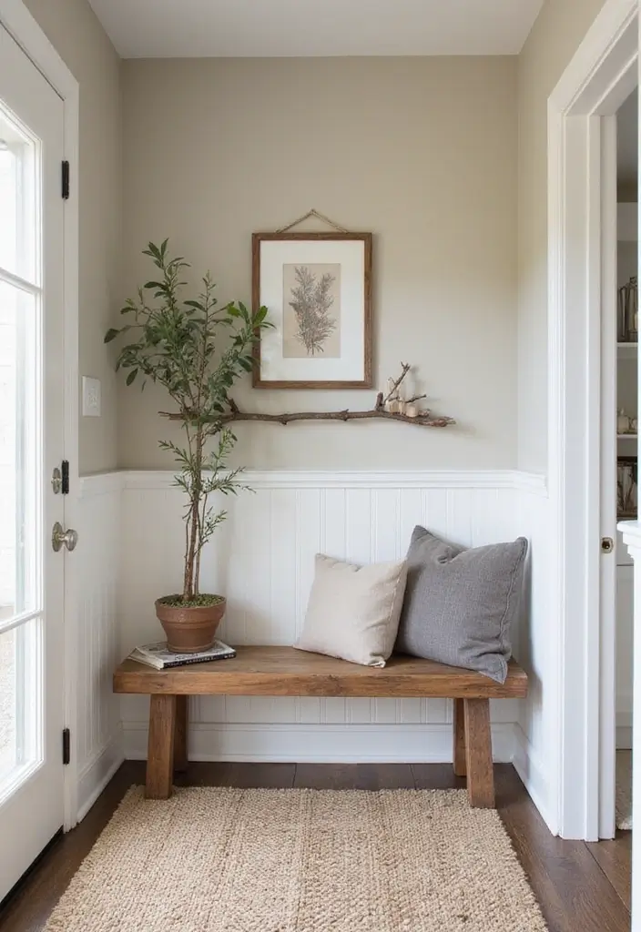 29 Wainscoting Entryway Ideas That Add Instant Character 29 29 Wainscoting Entryway Ideas That Add Instant Character - 29. Farmhouse-Style Wainscoting