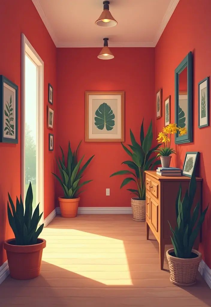 29 Bloxburg Hallway Ideas You Can Recreate Easily - 25. Simple yet Striking