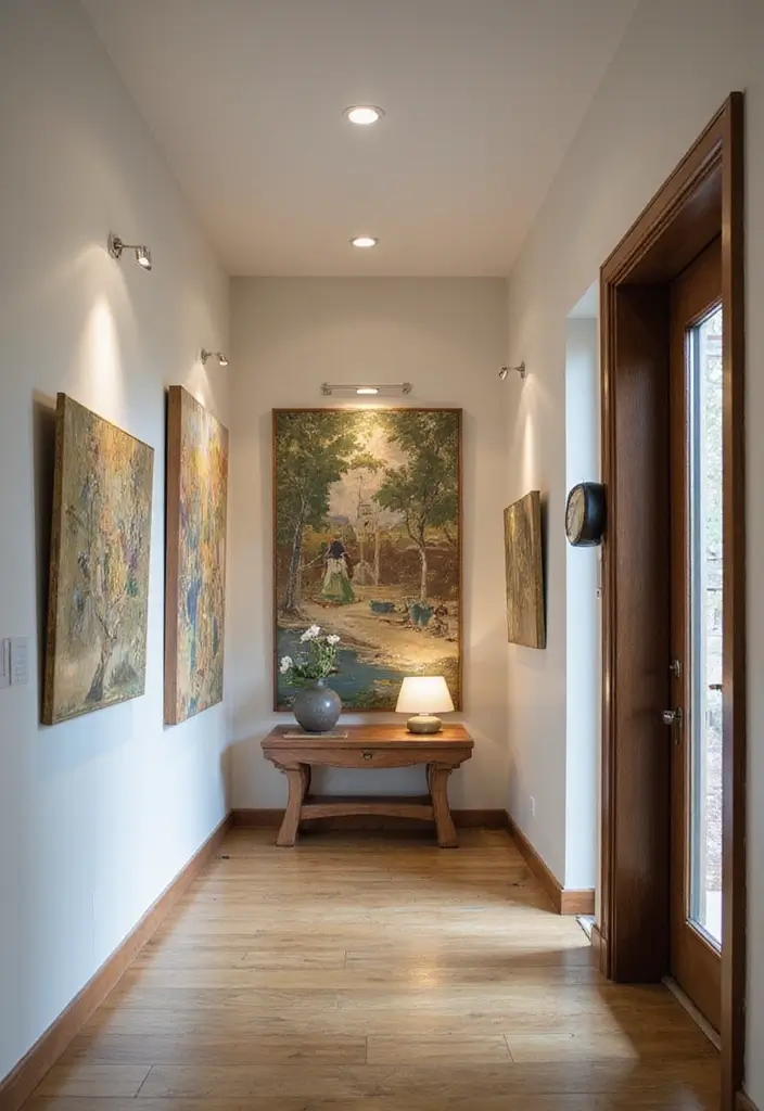 29 Entryway Decor Inspirations That Welcome Guests in Style 13 29 Entryway Decor Inspirations That Welcome Guests in Style - 13. Entryway Art