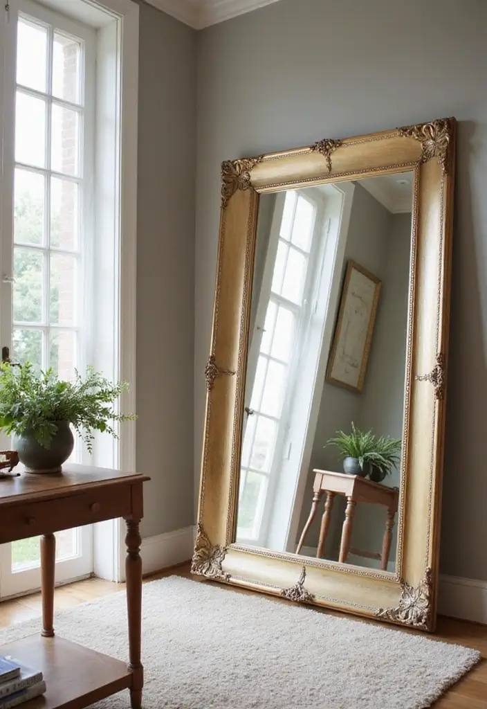 29 Entryway Decor Inspirations That Welcome Guests in Style 8 29 Entryway Decor Inspirations That Welcome Guests in Style - 8. Mirrors for Depth