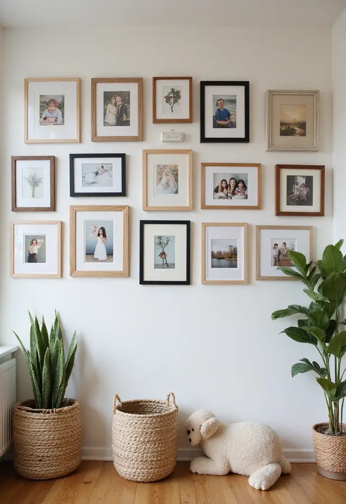 29 Entryway Design Ideas That Instantly Upgrade Your Home 4 29 Entryway Design Ideas That Instantly Upgrade Your Home - 4. Gallery Wall Flair