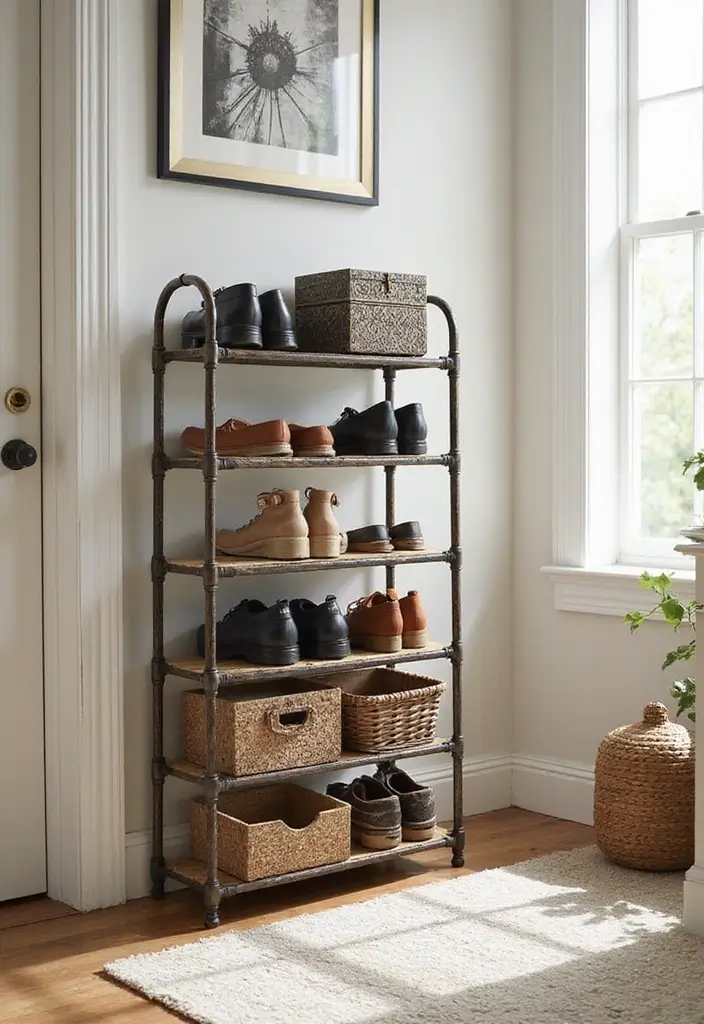 29 Entryway Design Ideas That Instantly Upgrade Your Home 5 29 Entryway Design Ideas That Instantly Upgrade Your Home - 5. Smart Shoe Storage Solutions