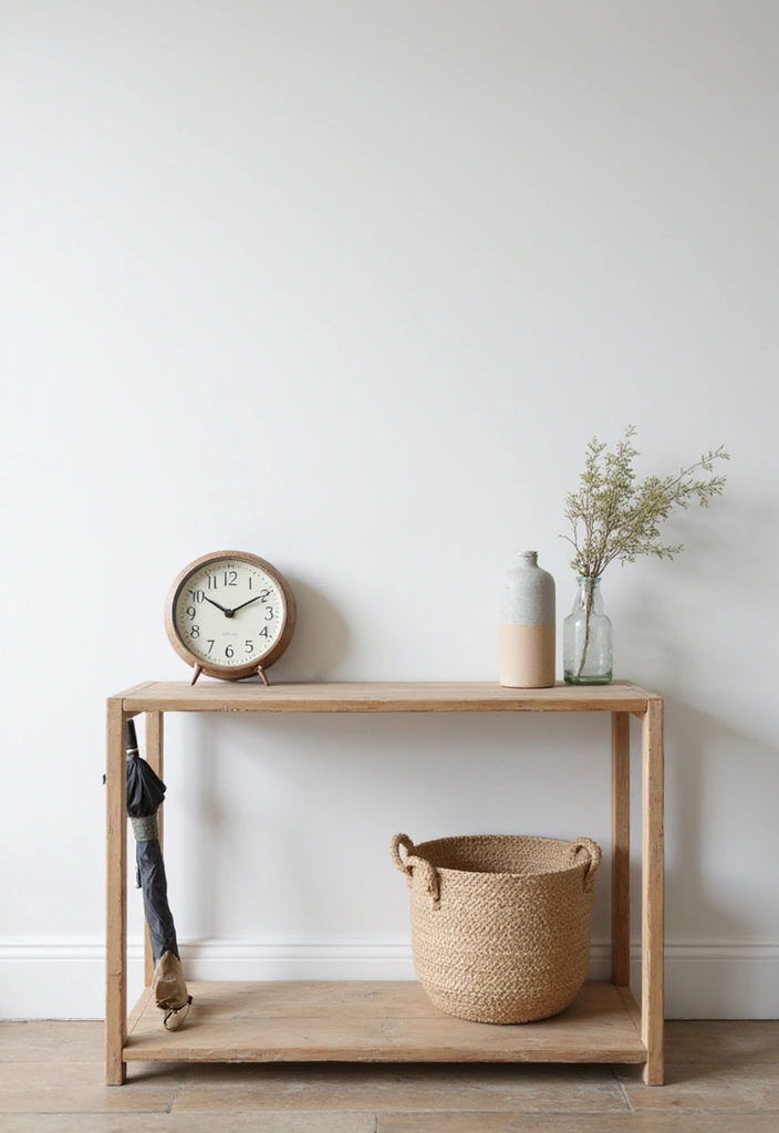 29 Entryway Table Decor Tips That Look Designer-Approved - 8. Choose Functional Decor