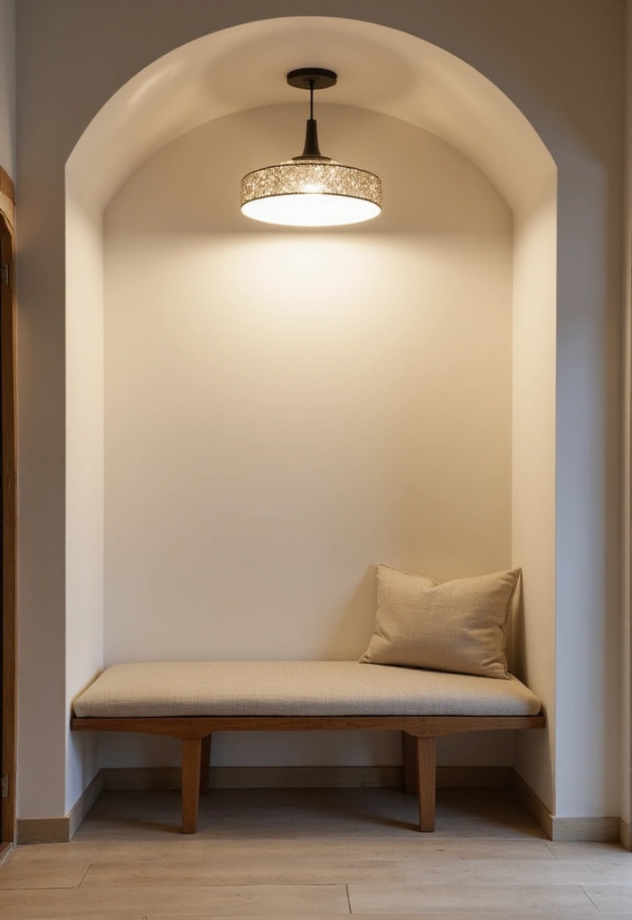 29 Modern Entryway Ideas for a Sleek Minimal Look - 25. Stylish Lighting Solutions