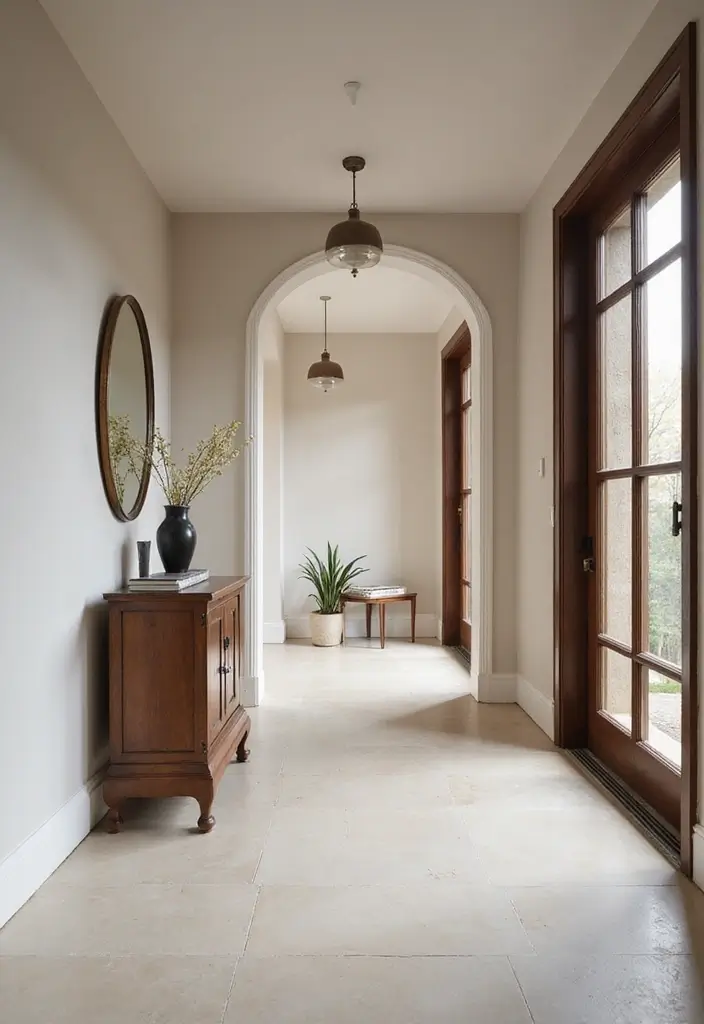 29 Narrow Hallway Ideas That Maximize Small Spaces 13 29 Narrow Hallway Ideas That Maximize Small Spaces - 13. Use of Negative Space