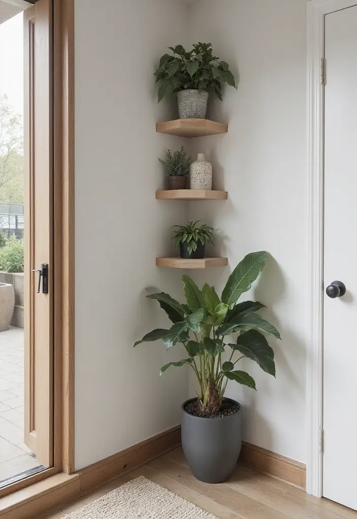 29 Narrow Hallway Ideas That Maximize Small Spaces 15 29 Narrow Hallway Ideas That Maximize Small Spaces - 15. Utilize Corners Wisely